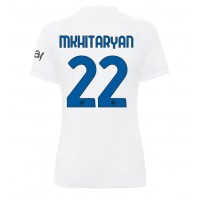 Inter Milan Henrikh Mkhitaryan #22 Replica Away Shirt Ladies 2023-24 Short Sleeve